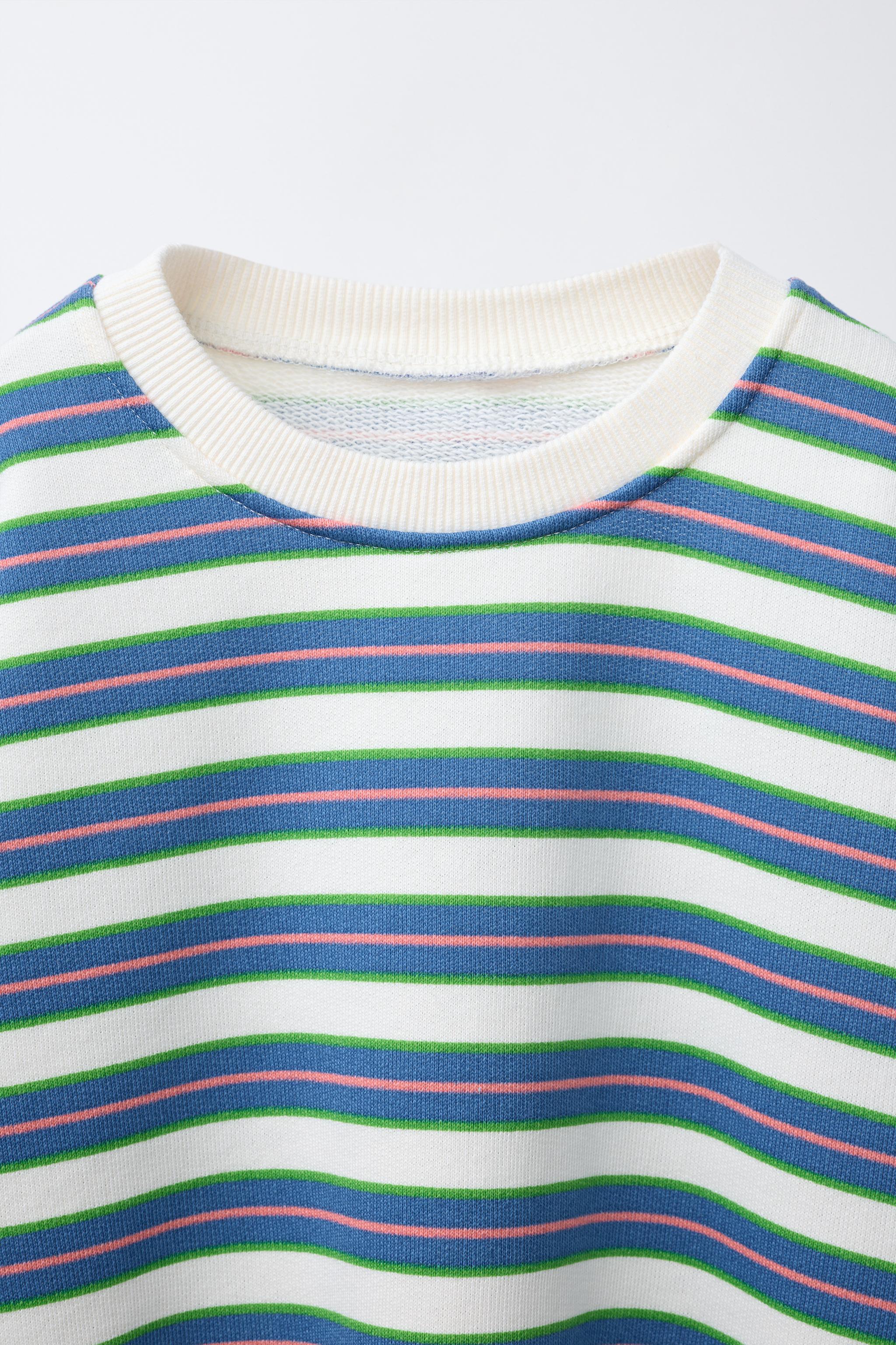STRIPED SWEATSHIRT
